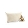 Fairtrade Cotton Canvas Cushion Cover - Black - 30x50cm (S)