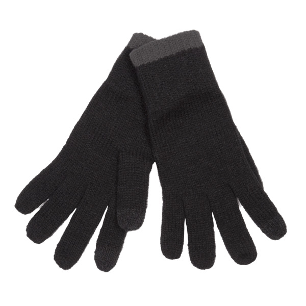 Handschoenen voor een aanraakscherm Black / Dark Grey S/M