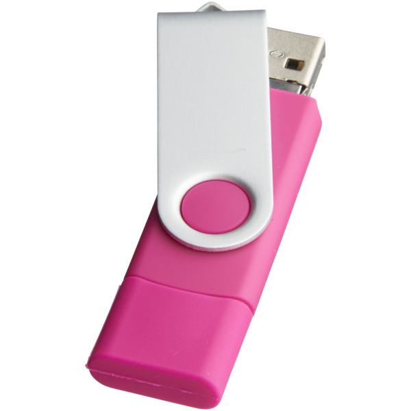 Rotate On-The-Go USB stick (OTG) - Magenta - 64GB