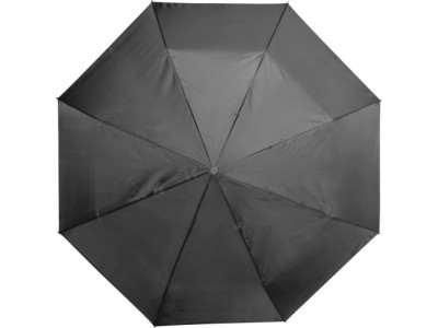 Automatisch polyester paraplu met kunststof handvat. Automatisch polyester paraplu met kunststof handvat.
