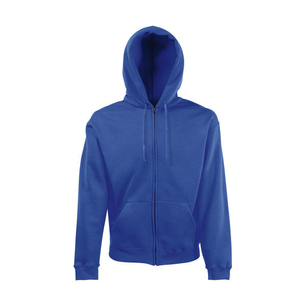 Classic Hooded Sweat Jacket - Royal Blue - L