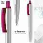 Ballpoint Pen e-Twenty Silver Fuchsia