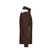 Men's Workwear Sweat Jacket - COLOR - - brown/stone - XS