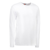 Interlock T-shirt | long-sleeved - White, S