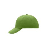 MB6111 6 Panel Raver Cap lime one size