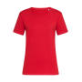Claire Relaxed Crew Neck - Scarlet Red - L