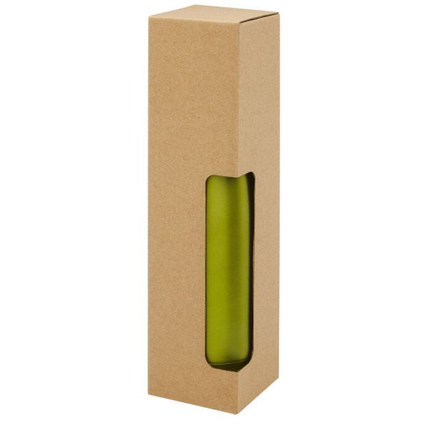 Cove 500 ml vacuum insulated stainless steel bottle - Lime green