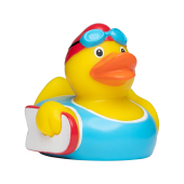 Squeaky duck swimming beginner