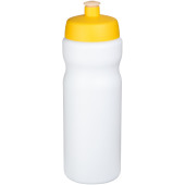 Baseline® Plus 650 ml drikkeflaske - Hvid/Gul
