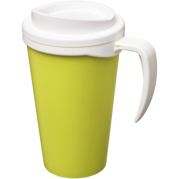 Americano® Grande 350 ml insulated mug - Lime/White