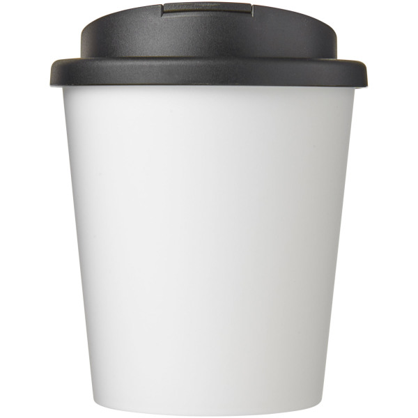 Americano® Espresso 250 ml tumbler with spill-proof lid - White/Solid black