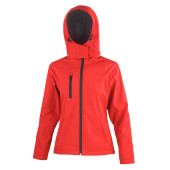 Core Ladies Tx Performance Hooded Soft Shell Jacket