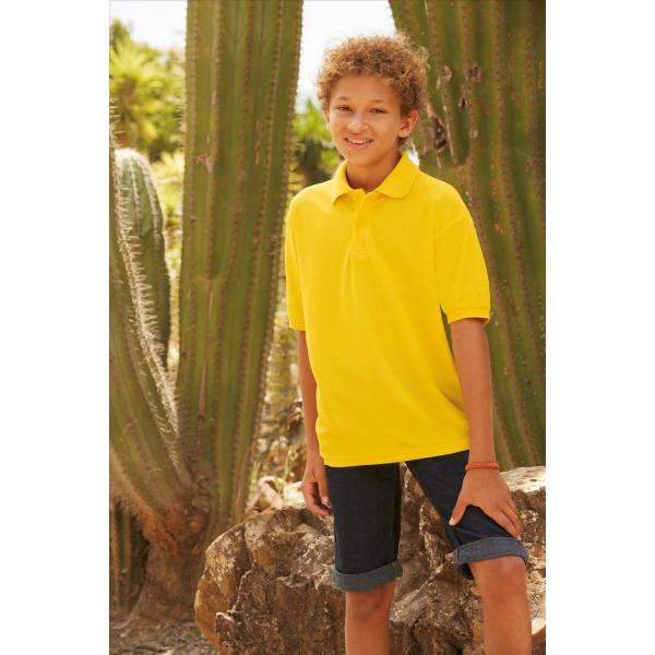 Fruit of the Loom Kids 65/35 Polo