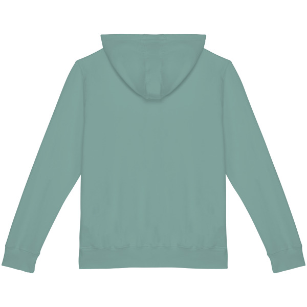 Uniseks sweater Terry280 met capuchon en rits - 280 gr/m2 Washed Jade Green XS