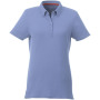 Atkinson short sleeve button-down women's polo - Light blue - S