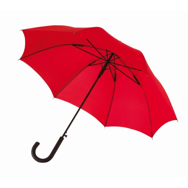 Automatisch te openen stormvaste paraplu WIND rood