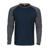 Alex T-shirt navy/greymel 4XL