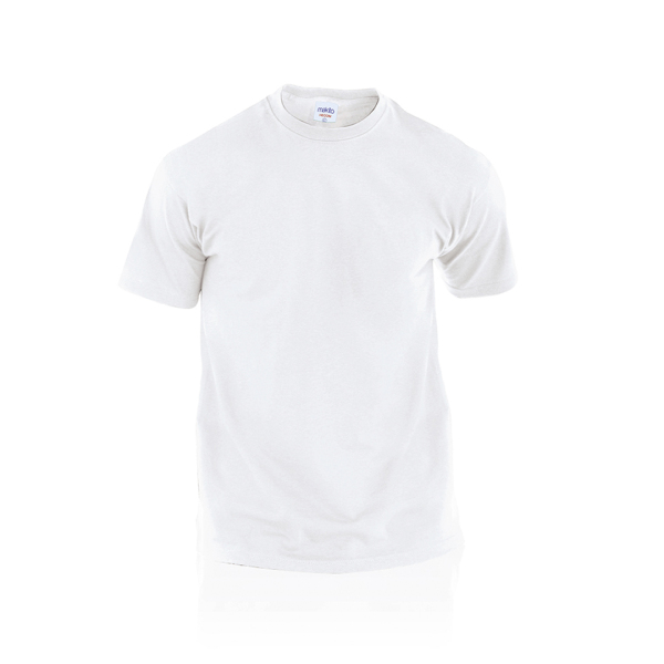 Erwachsene Weiß T-Shirt Hecom