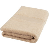 Amelia 450 g/m² håndklæde i bomuld 70x140 cm - Sandfarvet