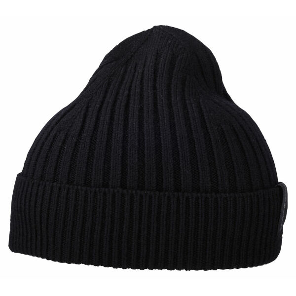 9063 CAP KNITTED BLACK ONE