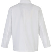 Long Sleeve Press Stud Chef's Jacket White S