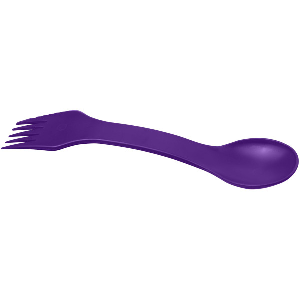 Epsy 3-in-1 spoon, fork, and knife - Purple