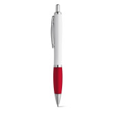 Move white balpen metalen clip blauwe inkt