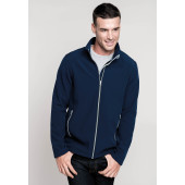 Men’s 2-layer softshell jacket Navy S