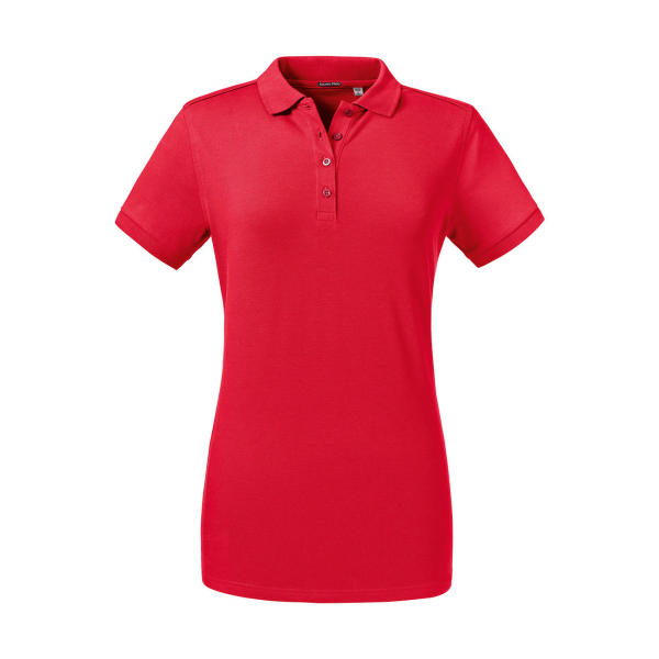 Ladies' Tailored Stretch Polo - Classic Red