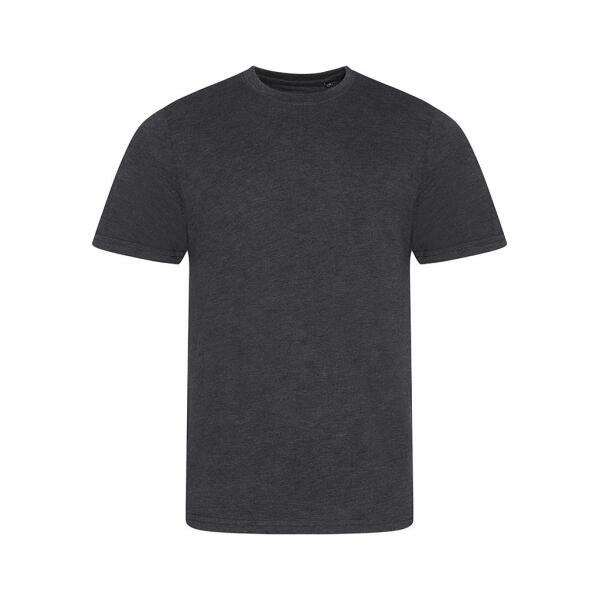 AWDis Tri-Blend T-Shirt, Heather Charcoal, 3XL, Just Ts
