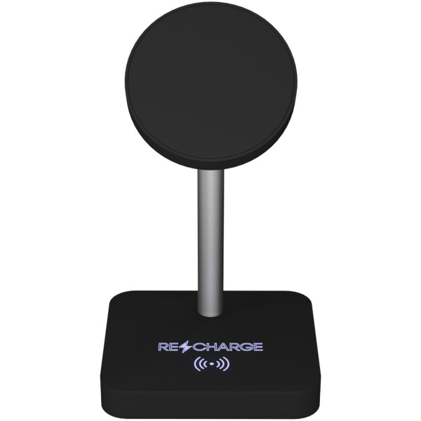 SCX.design W22 15W+5W magnetic wireless charger - Solid black
