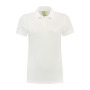 L&S Polo Basic SS for her white L