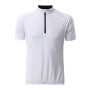 Men's Bike-T Half Zip - white/black - S