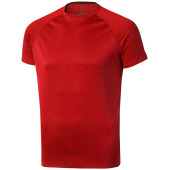 Niagara kortärmad funktions t-shirt för herr - Röd - 3XL
