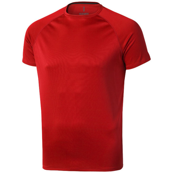 Niagara cool fit heren t-shirt met korte mouwen - Rood - L