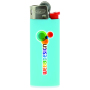 BIC® J25 Standaard aansteker J25 Lighter BO light blue_BA white_FO red_HO chrome