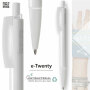 Ballpoint Pen e-Twenty Antibacterial White