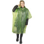 Ziva wegwerp regenponcho met opbergtasje - Lime