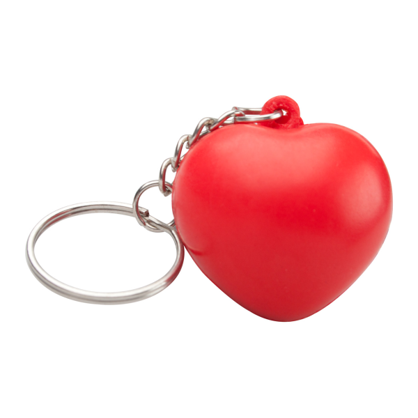 Silene antistress bal met sleutelhanger hart vorm