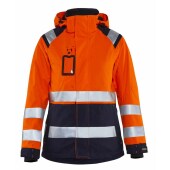 High Vis Oranje/Marineblauw