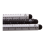 Ruloid - inktloze pen met liniaal