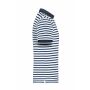 Men's  Polo Striped - white/navy - S