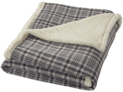 Joan sherpa plaid deken Joan sherpa plaid deken