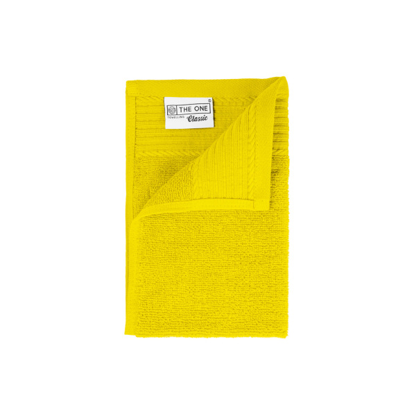 T1-30 Classic Guest Towel - Yellow