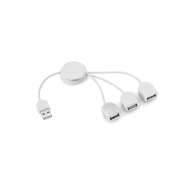 Bedrukte USB Hub met 3 poorten