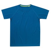 Stedman T-shirt Raglan Mesh Active-Dry SS for him 7686C King Blue-XL
