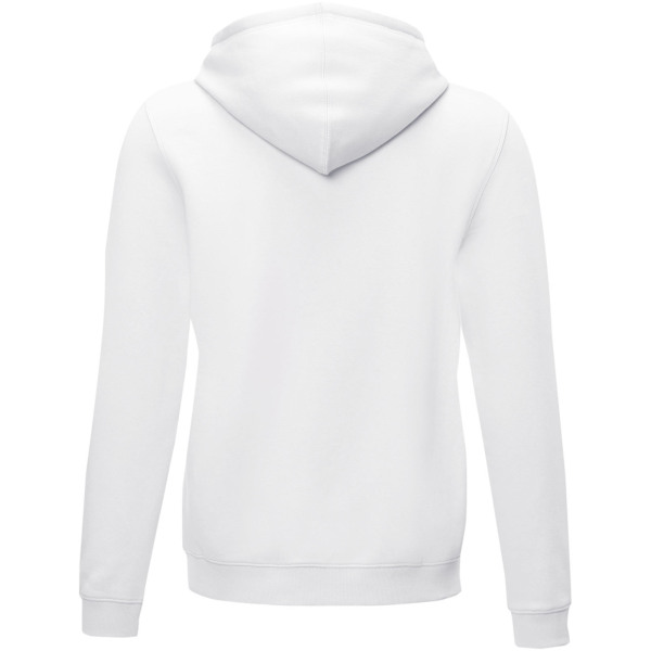 Ruby men’s GOTS organic recycled full zip hoodie - White - 3XL