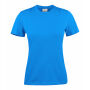 Printer Heavy t-shirt Lady ocean blue XL