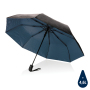 21" Impact AWARE™ RPET 190T Pongee dual colour mini umbrella, blue