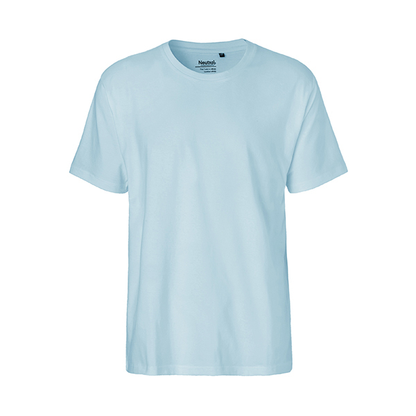 Neutral mens classic t-shirt-Light-Blue-S